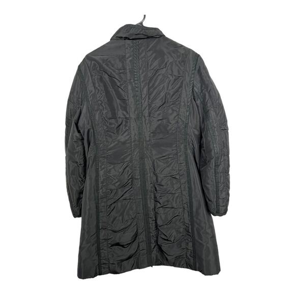 YELL brand Womens black coat  medium weight stroller Sz 12 - Picture 2 of 6